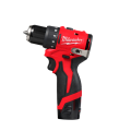 Mașina de găurit și înșurubat cu acumulator MILWAUKEE M12BLDDRC-202C (4933499686)