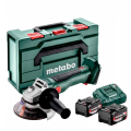 Аккумуляторная угловая шлифмашина Metabo W 18 L BL 9-125 (602374510)