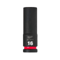 Головка ударная удлиненная Milwaukee ShW 16 мм, 1/2" (4932480334)