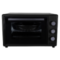 Электрическая Духовка ZANETTI CE 48 BLACK Turbo Vertel59X39X33, 48 л,1600 вт,Vertel,Конвекция.Таймер,Гриль,два протевня,чёрный,