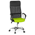 Офисное кресло F-63 Black+Green