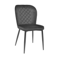 Scaun Tusk Catifea Black HLR66+Black Legs
