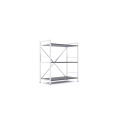 Стеллаж Nex Loft 900x800x400 мм, 3 полки, ЛДСП, Белый/Антрацит