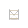 Raft metalic Nex Loft 900x800x400 mm, 3 rafturi, PAL, Anthracite/ Oak Artisan