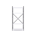 Raft metalic Nex Loft 1700x800x350 mm, 5 rafturi, PAL, Anthracite/ White snow