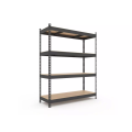 Raft metalic de depozitare Nex Titan 1800x1200x400mm, 4 rafturi, MDF, antracit