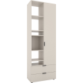 Шкаф с распашными дверями Nex Home A001L, 800x420x2300 мм, Cashmere