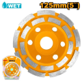Disc diamantat tip cupa 125*22.22mm INGCO CGW021251