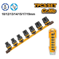 Set cap cheie tubulara 7 piese INGCO HKISSD12071
