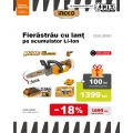 Ferestrau cu lant cu accumulator Li-Ion 20V/1*2.0Ah INGCO CGSLI20851 Ferestrau cu lant cu accumulator Li-Ion 20V/1*2.0Ah INGCO CGSLI20851