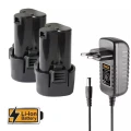 Masina de insurubat cu impact pe acumulator 12V/2*1.5Ah INGCO CIRLI1201