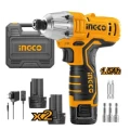 Masina de insurubat cu impact pe acumulator 12V/2*1.5Ah INGCO CIRLI1201
