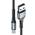 Кабель USB - Type-C, 9V/2.0A/18W/QC3.0, 1.0m, 3mk N-SERIES Черный