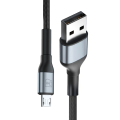 Кабель USB - Micro USB, 5V/2.4A/12W/QC3.0, 1.0m, 3mk N-SERIES Black
