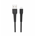 Кабель данных SWISSTEN USB / USB-C 1,0M Черный
