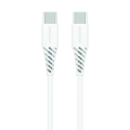 Cablul de date SWISSTEN TPE USB-C/USB-C PD 5A (100W) 1,5M Alb