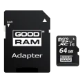 64GB GoodRAM micro SDHC Class10 UHS-I + SD адаптер, Скорость до: 100MB/s M1AA-0640R12