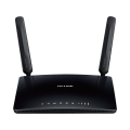 TP-LINK TL-MR6400 Router Wireless N 4G LTE 300Mbps, modem 4G LTE integrat, suport LTE (FDD/TDD)/DC-HSPA+/HSPA+/HSPA/UMTS/EDGE/GPRS/GSM, cu 3x10/100