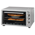 Электрическая духовка Zilan ZLN3130 Helson серый 45L, 1 x эмалированная круглая форма, 1 x эмалированная квадратная форма