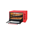 Электрическая духовка Zilan ZLN5320 Gusto красная 38L, 1 x эмалированная круглая форма, 1 x эмалированная квадратная форма