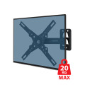 Настенный кронштейн для ТВ Esperanza HORUS ERW011 для 12-50", Максимальная нагрузка 20кг, VESA 75x75-200x200мм, Расстояние от ТВ до стены: 55-220мм, Регулировка Настенный кронштейн для ТВ Esperanza HORUS ERW011 для 12-50