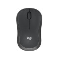 Mouse fără fir Logitech M240 Mouse Bluetooth silențios - GRAFIT - 2.4GHZ/BT - Interval DPI:400-4000, Pași de 100 DPI, Număr de butoane: 3 (clic stânga/dreapta