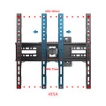Esperanza Suport TV de perete ATLAS ERW016 pentru 26-70", Sarcină maximă 45kg, Vesa 75x75-400x400mm, Distanța TV față de perete: 90-460mm, Reglare înclinare Esperanza Suport TV de perete ATLAS ERW016 pentru 26-70