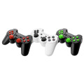 Gamepad Esperanza WARRIOR EGG102W Alb/Negru, Gamepad cu vibrații, butoane 15, stick-uri 2, design ergonomic, moduri 2 (analogic și digital), Moale sweat-r
