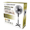 Вентилятор охлаждения Esperanza HURRICANE EHF001KE Чёрный/Серый, 40cm, 50W, Уровни скорости 3, Длина кабеля: 1,5m Вентилятор охлаждения Esperanza HURRICANE EHF001KE Чёрный/Серый, 40cm, 50W, Уровни скорости 3, Длина кабеля: 1,5m