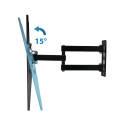 Esperanza Suport TV de perete ATLAS ERW016 pentru 26-70", Sarcină maximă 45kg, Vesa 75x75-400x400mm, Distanța TV față de perete: 90-460mm, Reglare înclinare Esperanza Suport TV de perete ATLAS ERW016 pentru 26-70