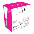 Set 6 pahare pentru sampanie LAV LV-EMP541F 220 ml Set 6 pahare pentru sampanie LAV LV-EMP541F 220 ml