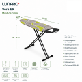 Masa de calcat LUNARO VERA-BK, plasa metalica, 120 x 38 cm, negru Masa de calcat LUNARO VERA-BK, plasa metalica, 120 x 38 cm, negru