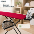 Гладильная доска LUNARO NEO-BK, металлическая сетка, 110 x 30 см, черный Гладильная доска LUNARO NEO-BK, металлическая сетка, 110 x 30 см, черный