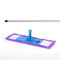 Mop plat Economic cu microfibra + coada metalica (120 cm)