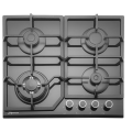 Suprafață de gaz de gătit MASTERCOOK MC-4215 G GLASS, culoare Negru