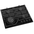 Варочная газовая поверхность Wolser WL-F 6406 TURBO BLACK GL FFD