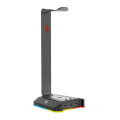 Gaming Headset Stand Bloody GS2, 3xUSB 2.0, 1x3.5mm(4pin), 7.1 Sound Card, RGB, Aluminum Frame