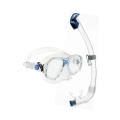 Set Cressi-Sub Cressi-Sub Marea Junior + Seal Dry Combo clear azure