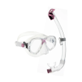Комплект Cressi-Sub Marea Junior + Seal Dry Combo clear pink