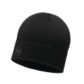 Căciulă din lână merino Buff Solid Black