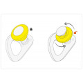 Ancoră Petzl REMOVABLE ANCHOR COEUR PULSE 12 mm Ancoră Petzl REMOVABLE ANCHOR COEUR PULSE 12 mm