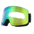 Горнолыжная маска Uvex Pyrit V black matt dl/green-clear