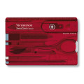 Швейцарская карта Victorinox SwissCard 0.7100.TB1 red