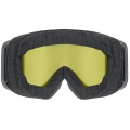 Mască schi Uvex Pwdr FM black matt dl/ruby-clear