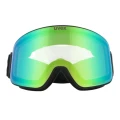 Горнолыжная маска Uvex Pyrit V black matt dl/green-clear