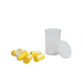 Dopuri de urechi BasicNature Ear plugs 3 pairs Dopuri de urechi BasicNature Ear plugs 3 pairs