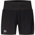 Pantaloni scurți Hannah Tish Wmn anthracite (Mărime: L)