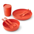 Set de vesela Sea to Summit Passage Dinnerware 7 pcs (Culoare: orange)