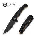 Складной нож, CIVIVI, Voidflare C24040-1, клинок 14C28N 2.92 дюйма, рукоять G10 черная, Liner Lock