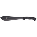 Кукри‑мачете Gurkha 660 FOX Gurkha Kukri, фиксированное кукри‑мачете из нержавеющей стали 440A (HRC 55–57) с черным покрытием PTFE‑Idroglider, длина клинка ~320 мм, общая длина ~470 мм, рукоять FRN Nylon с резиновым покрытием, вес ~875 г